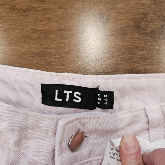 Long tall sally lilac jeans size US 10 NWT - Picture 7 of 9